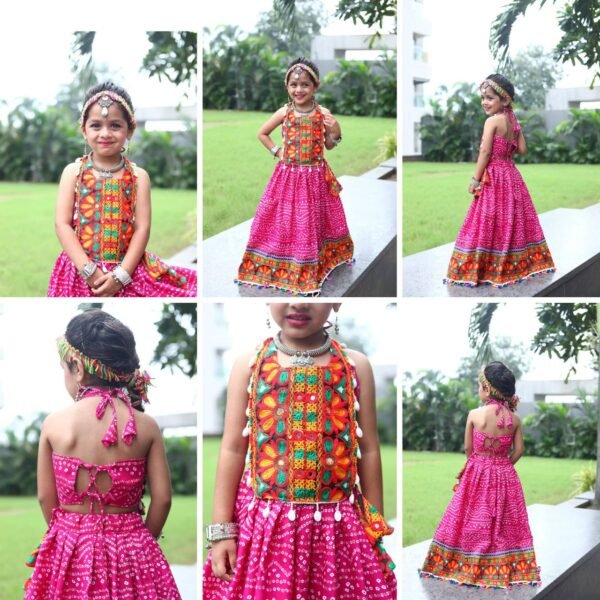 NAVRATRI KIDS SPECIAL SIYAJAIN TRADITIONAL WEAR LEHENGA CHOLI (11 Designs)