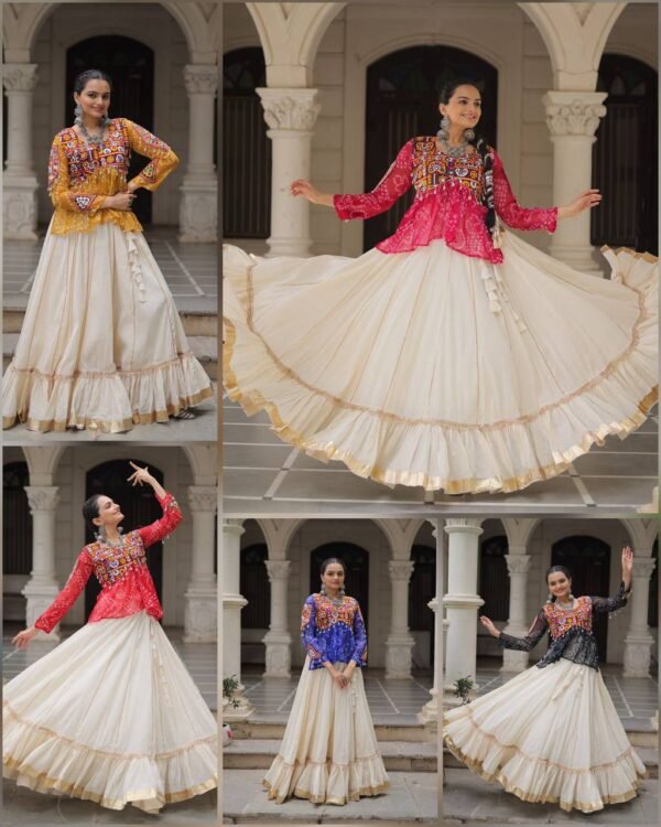 NAVRATRI LEHENGA CHOLI COLLECTIONS-2025 (5 colors)