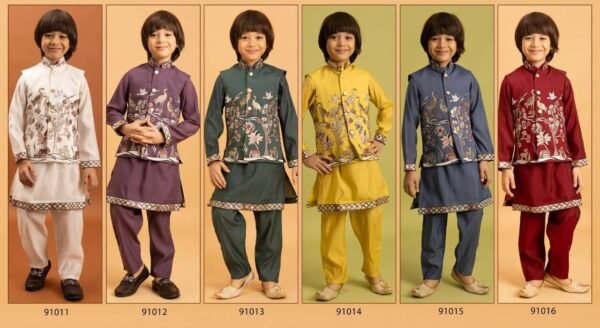 New Exclusive Festival Kids Wear Koti Kurta with Bottom Collection
