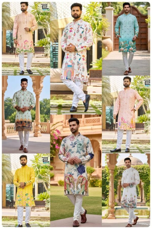 Functions and Party wear Kurtas in 8 Hit Prints