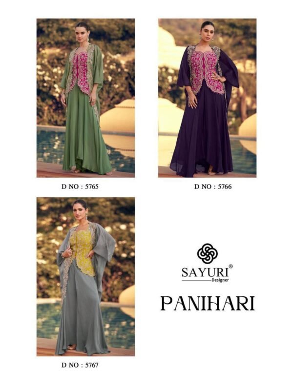 Panihari (3 PCS) in PREMIUM REAL CHINON SILK / REAL ORGANZA SILK