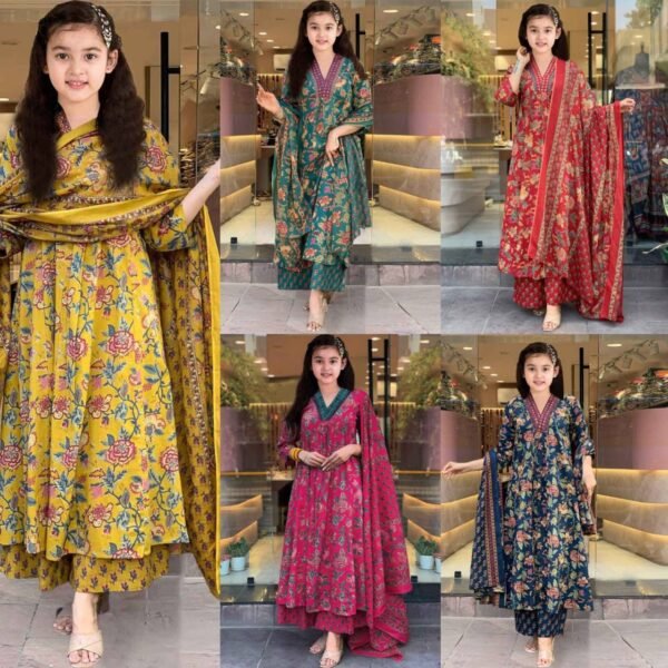 New Launching Digital Print Suit Set for Kids (8 to 14 year old)