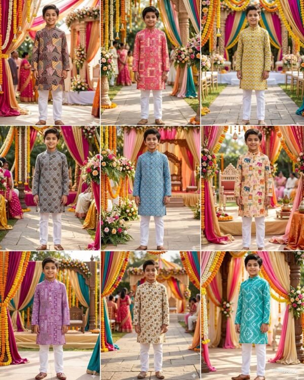 Kids edition Printed Kurta for Every occasion (3-12 years)